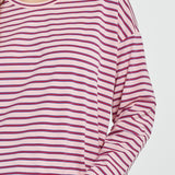 Vienna Tee - Pink/Purple/Red Stripe