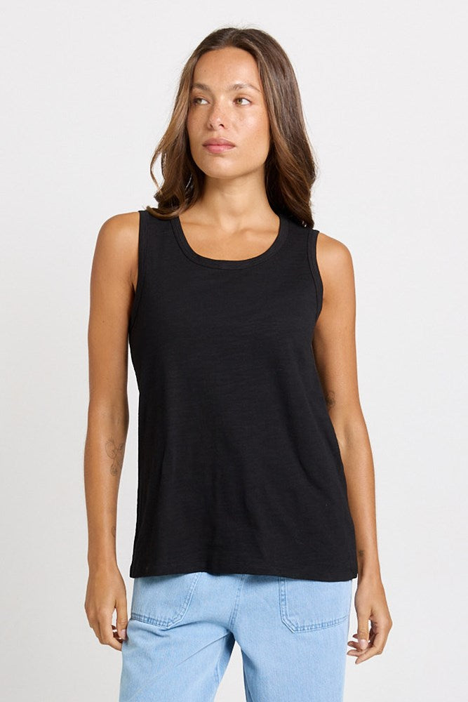 Rory Slub Tank - Black | Betty Basics