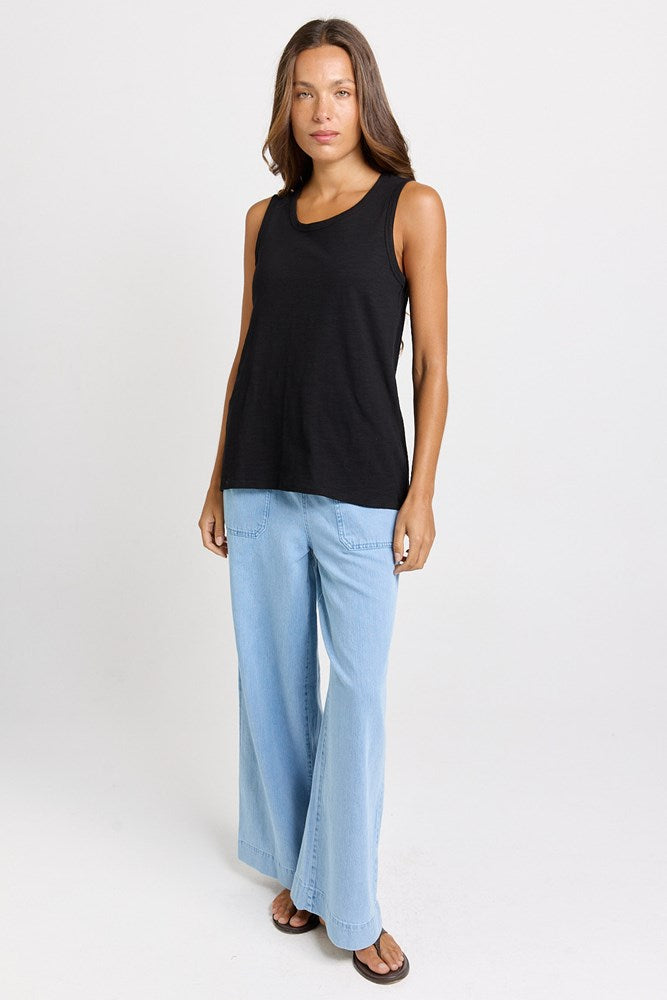 Rory Slub Tank - Black | Betty Basics