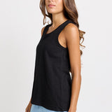 Rory Slub Tank - Black | Betty Basics