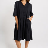 Jax Jersey Dress - Black | Betty Basics