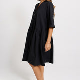 Jax Jersey Dress - Black | Betty Basics