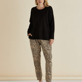 Brixley Long Sleeve Top - Black