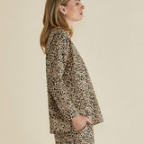 Brixley Long Sleeve Top - Leopard