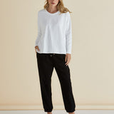 Brixley Long Sleeve Top - White