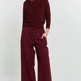 Maddison Jogger - Wine