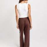 Nikki Relax Cotton Jogger - Chocolate