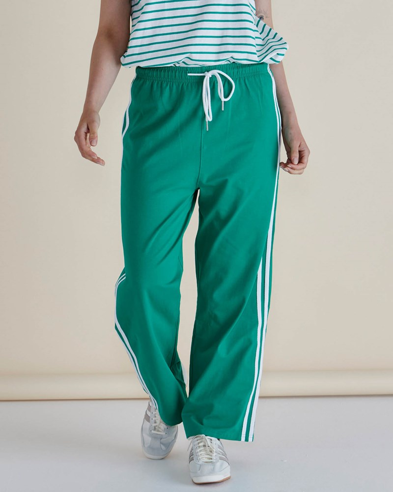 Nikki Relax Cotton Jogger - Green