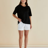 Relax Boxy Tee - Black