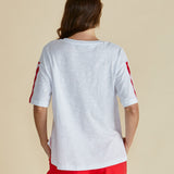 Relax Boxy Tee - Cherry Print
