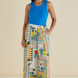 Francis Rib Tank - Blue