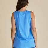 Trinity V-Neck Tank - Powder Blue