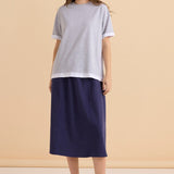 Boyfriend Tee - Grey Marle