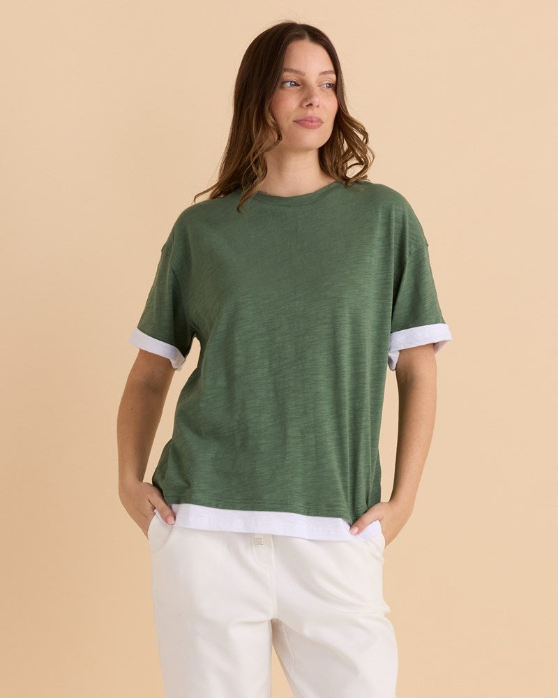 Boyfriend Tee - Green