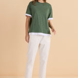 Boyfriend Tee - Green