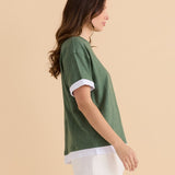 Boyfriend Tee - Green