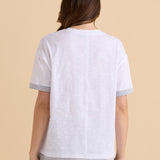 Boyfriend Tee - White