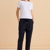 Cotton Slim Fit Tee - White