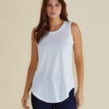 Keira Tank - White