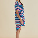 Nyree Dress - Multi Stripe