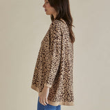 Hampton Cardigan - Animal Print