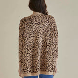 Hampton Cardigan - Animal Print