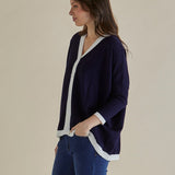 Hampton Cardigan - Navy