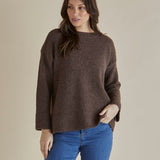 Edith Knit Jumper - Brown