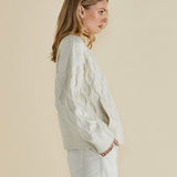 Celene Knit Cardigan - Cream