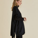 Paige Poncho - Black
