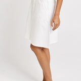 Aida Denim Skirt - White | Betty Basics