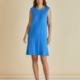 Viola Tank Dress - Blue Stripe