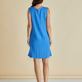 Viola Tank Dress - Blue Stripe