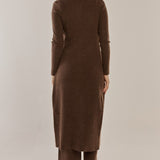 Nash Knit Long Cardigan - Espresso