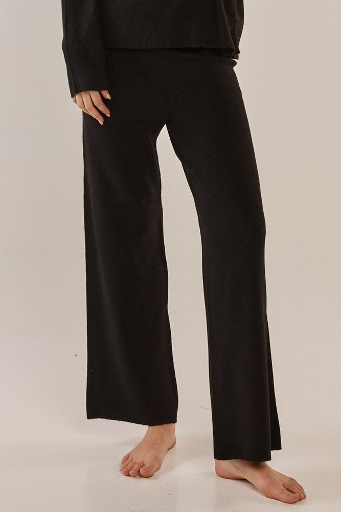 Nash Knit Pant - Black