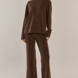 Ruby Knit Sweater - Espresso