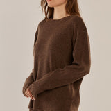 Ruby Knit Sweater - Espresso