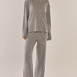 Ruby Knit Sweater - Grey Marle
