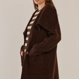 Abigail Cardigan - Chocolate