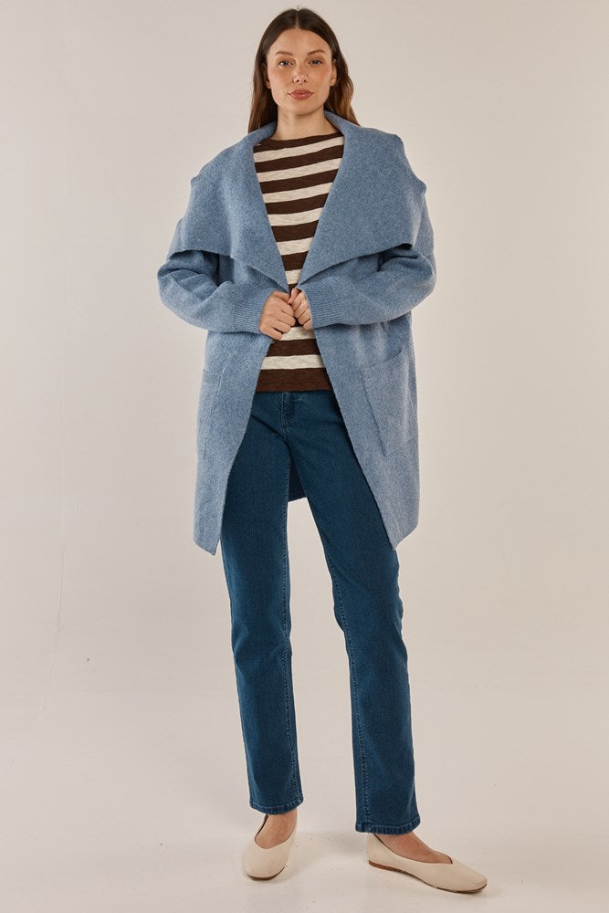 Abigail Abigail Cardigan - Cornflower Blue | Betty Basics | Everyday