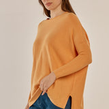 Blakely Batwing Sweater - Orange
