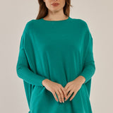 Blakely Batwing Sweater - Teal
