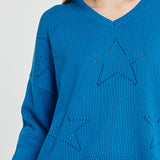 Selene Star Sweater - Blue