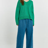 Selene Star Sweater - Green