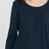 Westin Blended Wool Tee - Navy