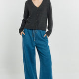 FiFi Cardigan - Charcoal