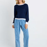 Scallop Knit Sweater