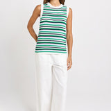 Roni Tank - Blue/Green Combo | Betty Basics