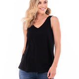 Sirena Reversible Flowy Basic Tank - Black