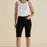 Bermuda Bengaline Short - Black